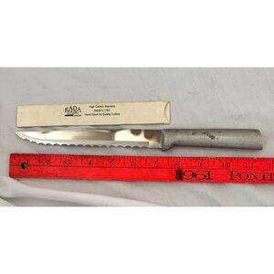 RADA Cutlery 11" Serrated Slicing Knife – Stainless Steel Blade With Aluminum Ha
